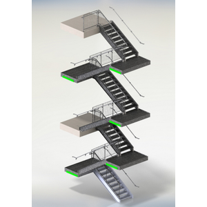 escalier 4 etage